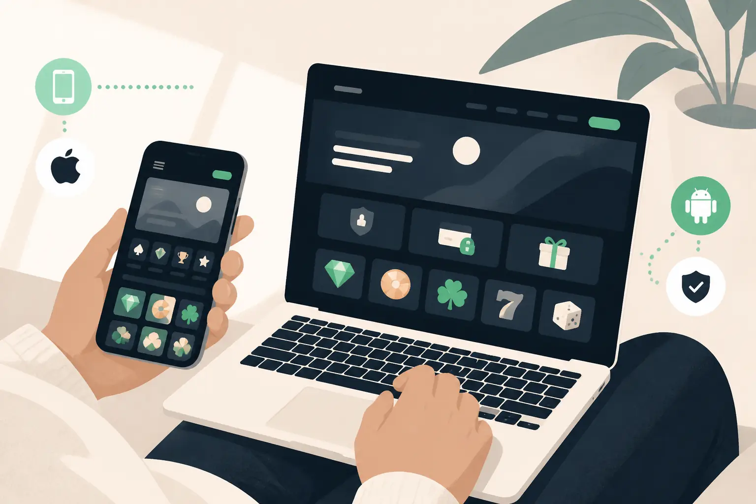 Application LibraBet : casino mobile sur iOS et Android visual guide for LibraBet Casino